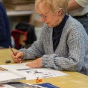 Aquarellmalerei und Mischtechnik